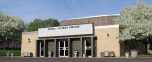 Peoria Players Theatre Marquee cropped
